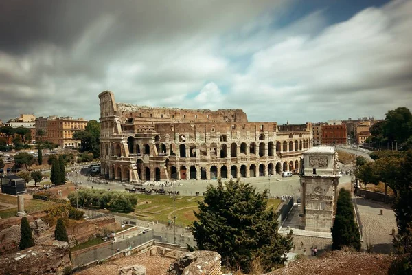 Colosseum in Rome, Italië. — Stockfoto