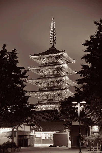 Temple Tokio, Japonia — Zdjęcie stockowe