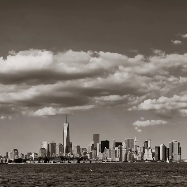 Manhattan skyline centro da cidade — Fotografia de Stock