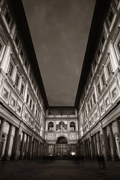 Galeria Uffizi à noite — Fotografia de Stock