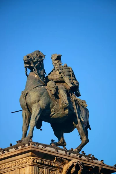 Das Denkmal für König Emmanuel II. — Stockfoto