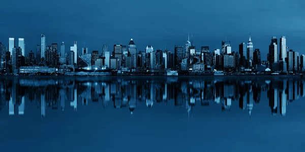 Skyline von Midtown Manhattan — Stockfoto