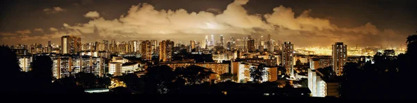 วิวเส้นขอบฟ้าของสิงคโปร์ — ภาพถ่ายสต็อก