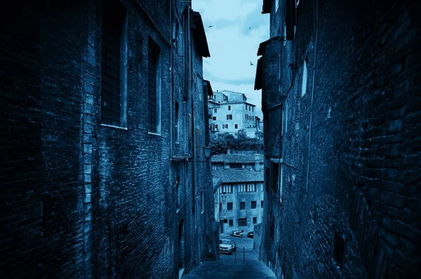 Siena street view — Stock Photo, Image