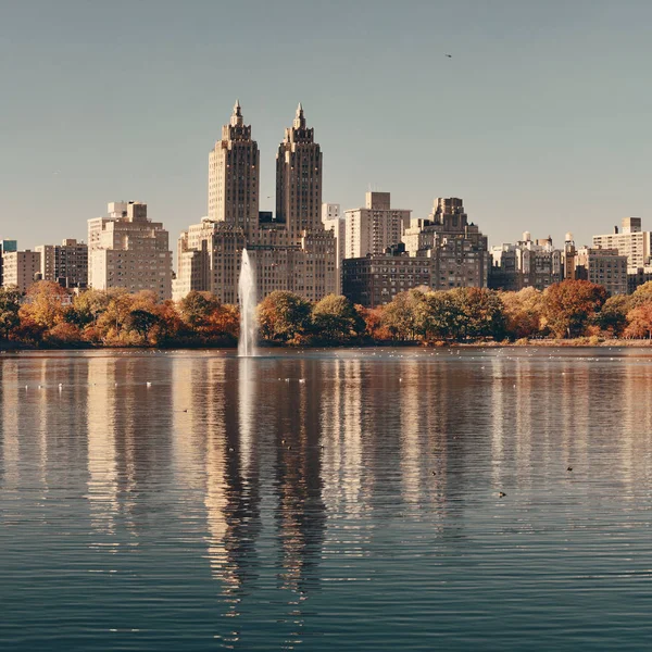 Central park herfst — Stockfoto