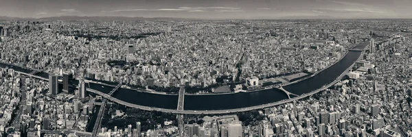 Tokijské městské panorama — Stock fotografie