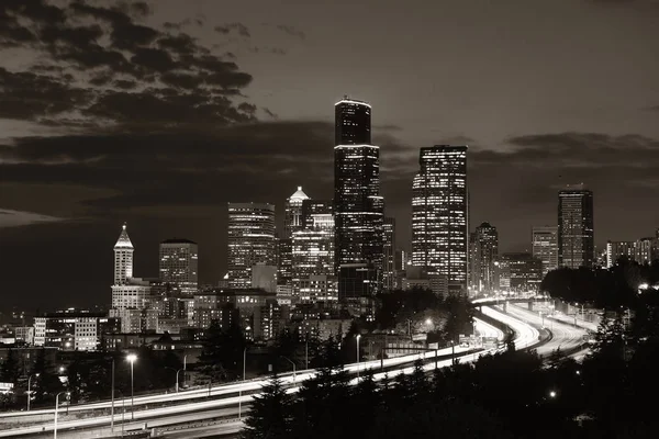 Seattle vista da cidade — Fotografia de Stock