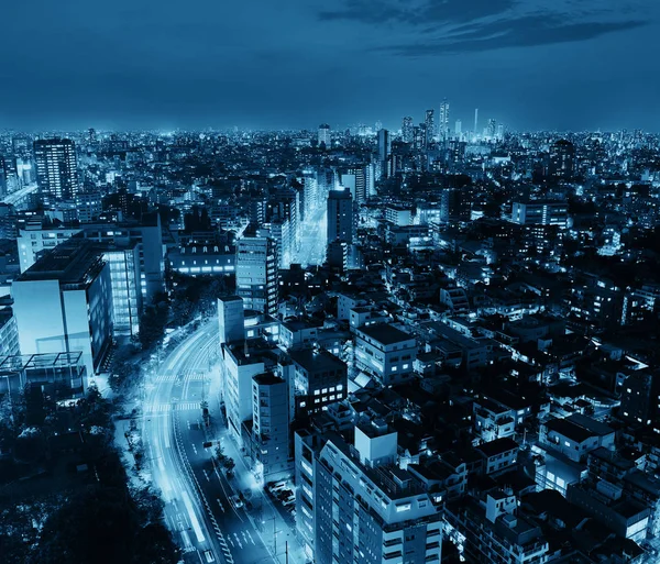 Night Tokio, Japonia — Zdjęcie stockowe