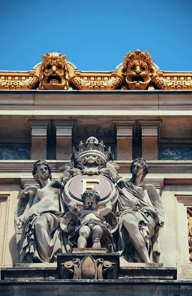 Estátua Histórica Ópera Paris França — Fotografia de Stock