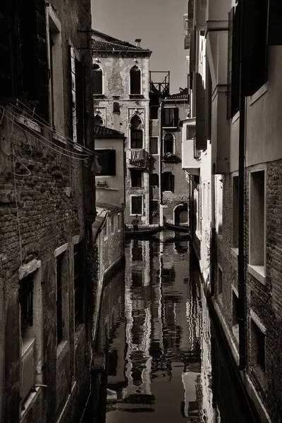 Venezia Vista Canale Con Edifici Storici Italia — Foto Stock