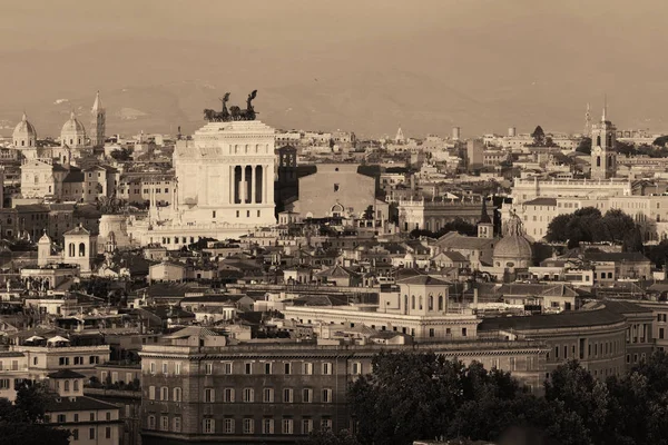 Rome vue sur le toit — Photo