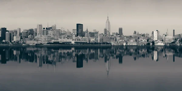 New York City Skyscrapers Urban View Reflections — Stock Photo, Image