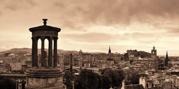 Panorama Panoramique Ville Édimbourg Depuis Calton Hill Royaume Uni — Photo