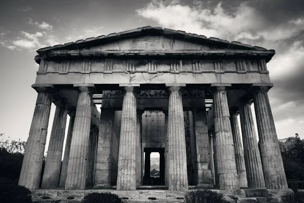 Templo Hephaestus Vista Closeup Atenas Grécia — Fotografia de Stock