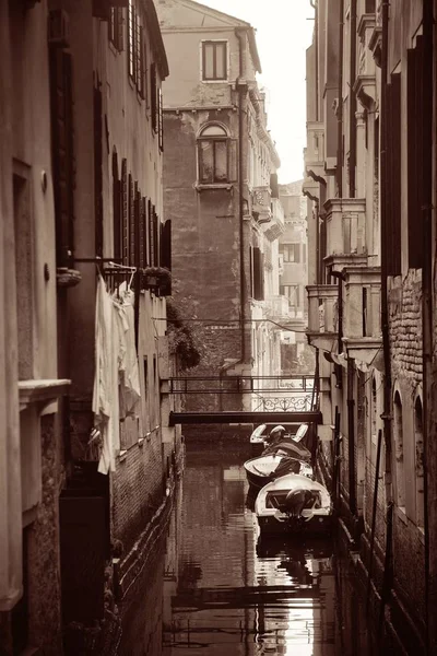 Venice Canal View Historical Buildings Italy — Stock Photo, Image