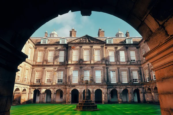 Paleis Van Holyroodhouse Edinburgh Verenigd Koninkrijk — Stockfoto