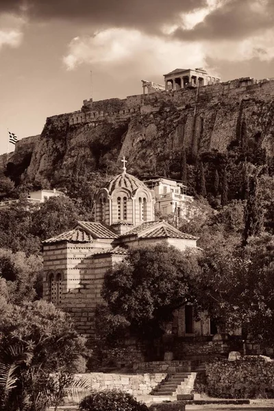 Ágora Antigua Acrópolis Atenas Grecia — Foto de Stock