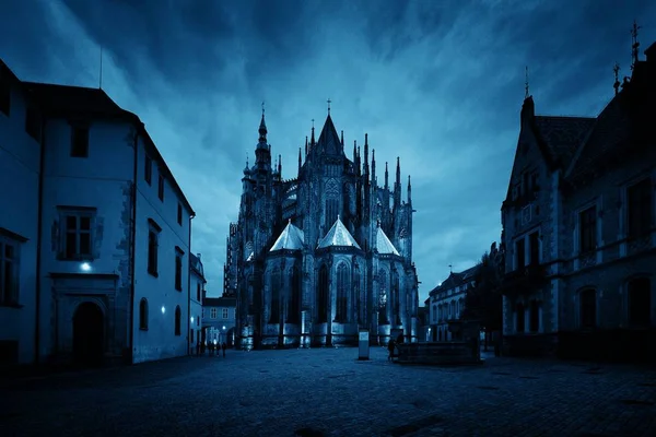 Katedra Świętego Wita Zamku Praskiego Republika Czeska — Zdjęcie stockowe