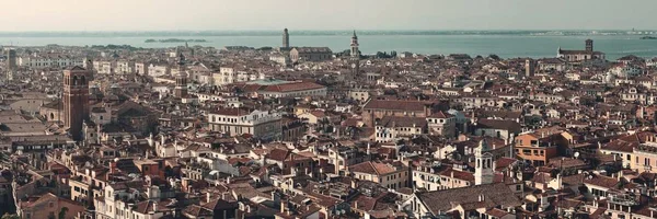 Venice Skyline Panorama Viewed Clock Tower Marks Square Italy — Stock Photo, Image