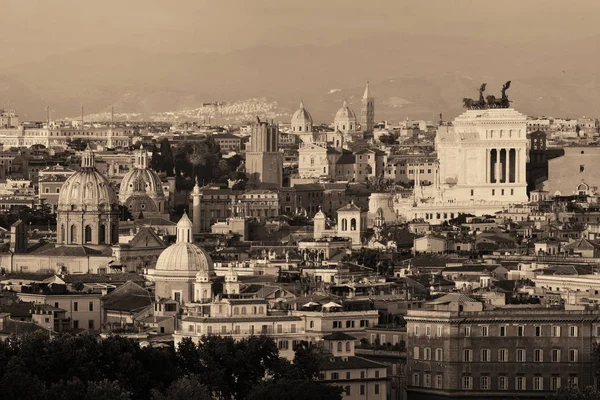 Rome vue sur le toit — Photo