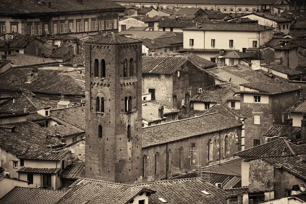 上から見るとイタリアのルッカ — ストック写真