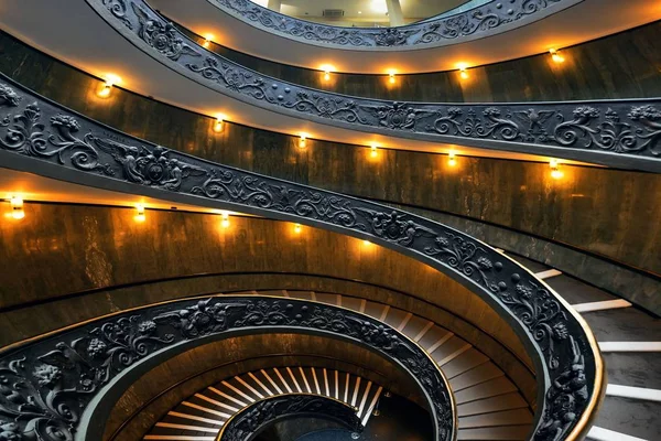 Escadaria Espiral Museu Vaticano — Fotografia de Stock