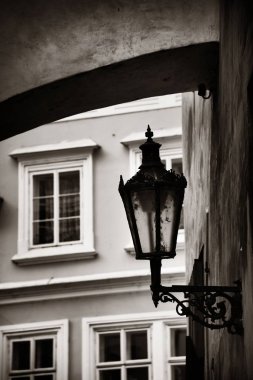 Vintage yol lamba Prag, Çek Cumhuriyeti