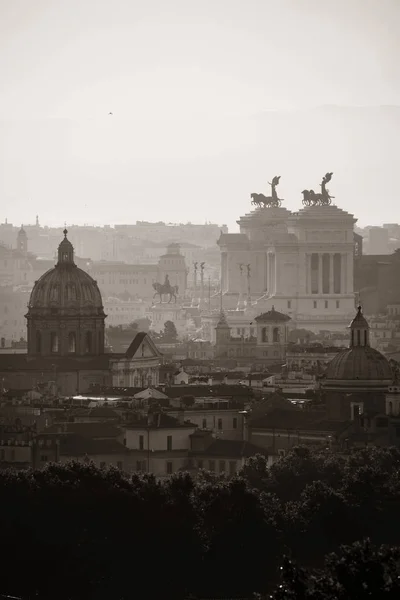 Rome vue sur la montagne lever du soleil — Photo