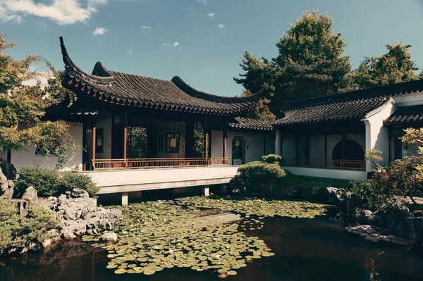 Vancouver, Kanada 'da Sun Yat-Sen Bahçesi