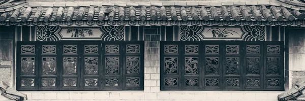 Architecture Locale Style Bai Dans Vieille Ville Dali Yunnan Chine — Photo