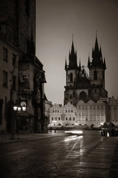 Церковь Пресвятой Богородицы Перед Староместской Площади Фагге Чехия — стоковое фото