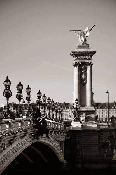 Ponte Alexandre Iii Parigi Francia — Foto Stock