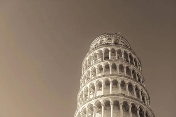 Scheve Toren Pisa Italië Als Wereldwijd Bekende Bezienswaardigheid — Stockfoto