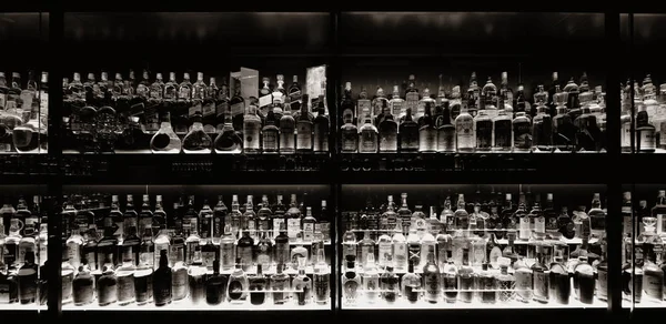 Schottische Whisky Sammlung Edinburgh — Stockfoto