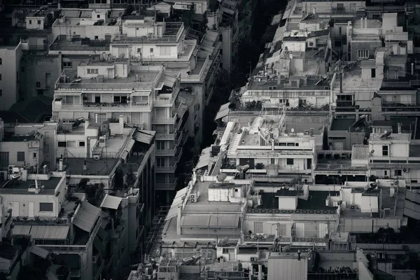 Athén Városkép Utcára Néző Felülről Görögország — Stock Fotó