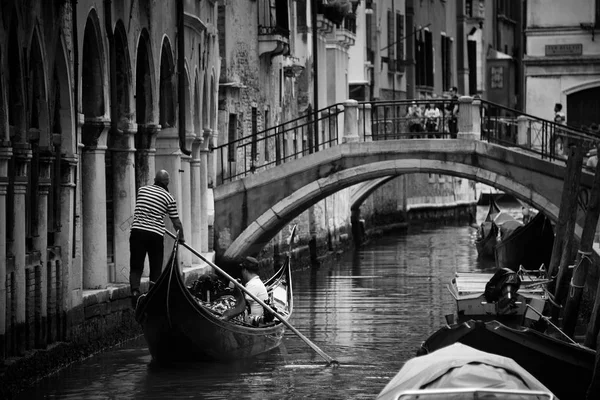 Ponte Canal Veneza Itália — Fotografia de Stock