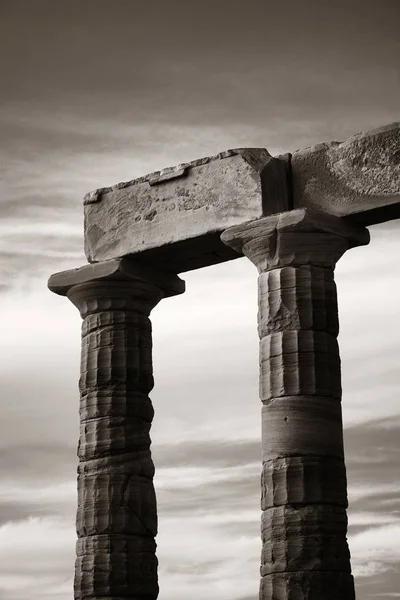 Templo Poseidon Perto Atenas Grécia — Fotografia de Stock