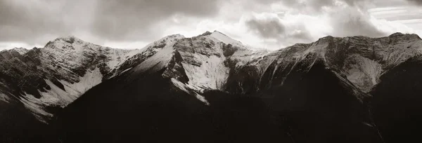 Snow Mountain Vista Panoramica Vicino Nel Banff National Park Canada — Foto Stock