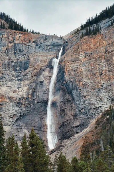 Cachoeira Parque Nacional Jasper Canadá — Fotografia de Stock
