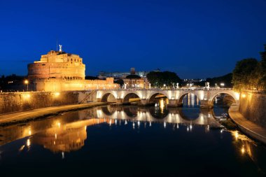 Castel Sant Angelo Roma 'daki en ünlü seyahat mekanı.