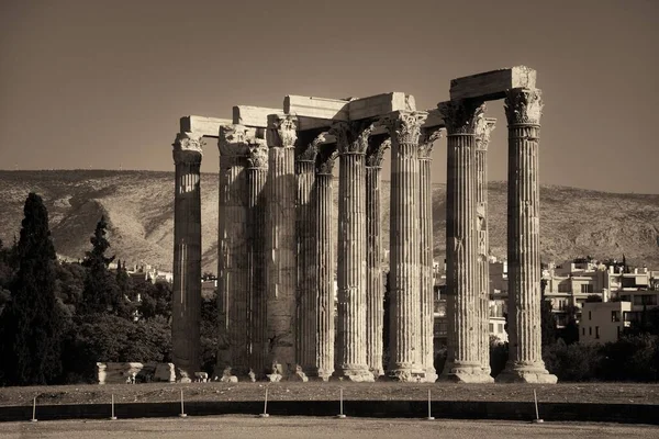 Templo Zeus Atenas Grécia — Fotografia de Stock