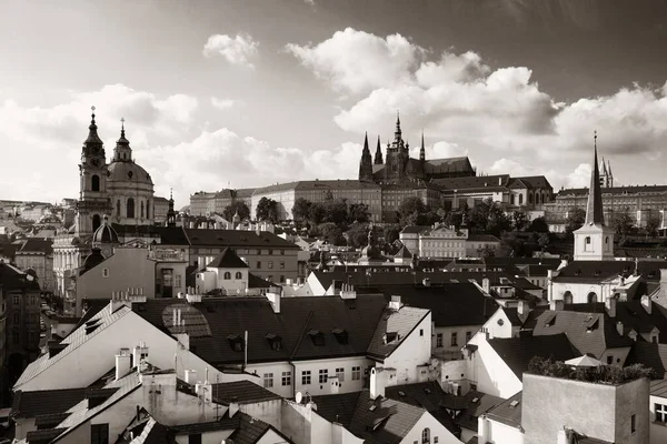 Château Prague Avec Cathédrale Saint Vitus République Tchèque — Photo