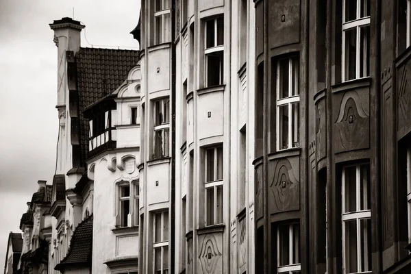 Vista Panorámica Del Horizonte Praga Con Edificios Históricos República Checa — Foto de Stock