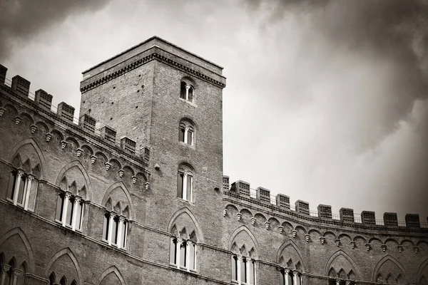 Antigua Ciudad Medieval Siena Italia —  Fotos de Stock