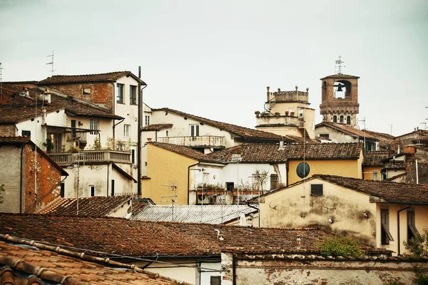 Lucca Roof Different Style Italy — Stock Photo, Image