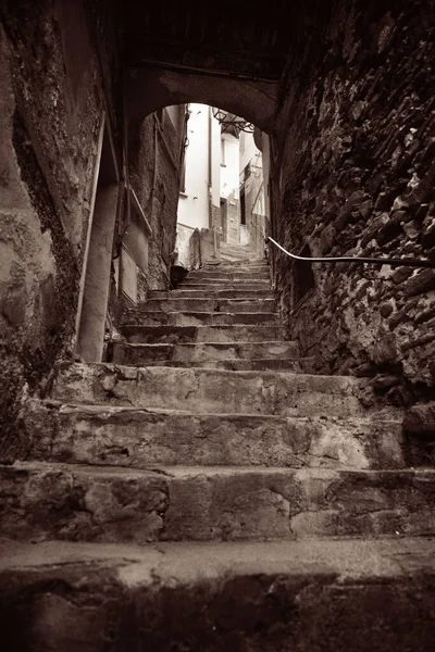 Вид Риомаджоре Чинкве Терре Италия — стоковое фото