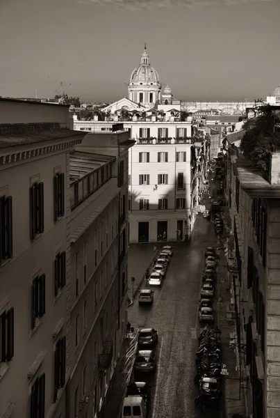 Vista Strada Roma Italia — Foto Stock