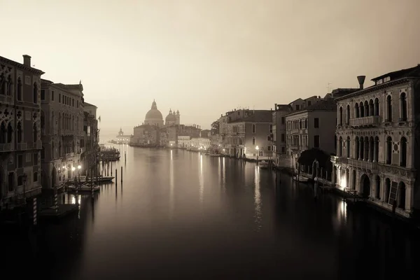 Die Venezianische Skyline Von Oben Uhrturm Auf Dem Markusplatz Italien — Stockfoto