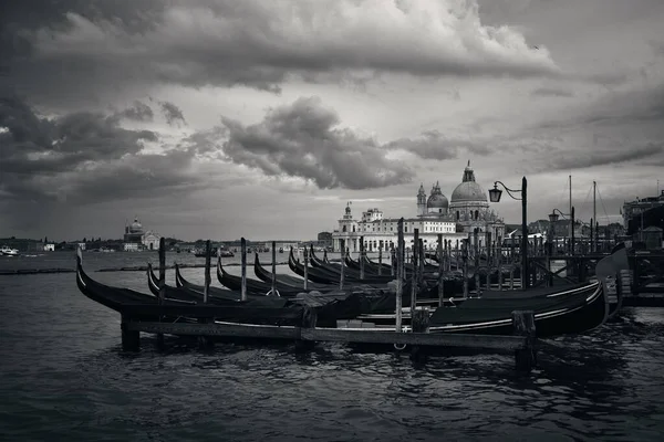 Гондола Санта Марія Делла Салат Венеції Італія — стокове фото