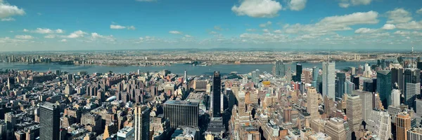 New Yorker Wolkenkratzer Auf Dem Dach Der Stadt — Stockfoto